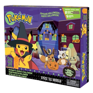 Pokemon Advent Calendar Halloween (versiune DE/FR/NL)