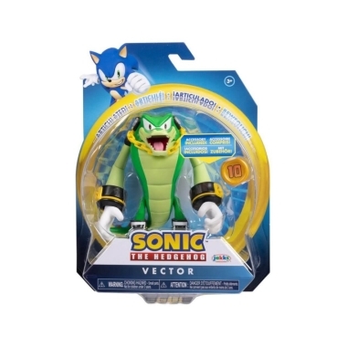 Sonic the Hedgehog Figurina Vector cu accesorii 10 cm