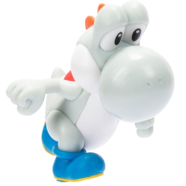 Super Mario Figurina White Yoshi 6.5 cm