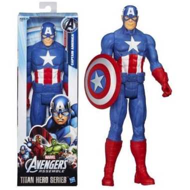 Avengers Assemble Figurina Captain America 30cm (Titan Hero series)