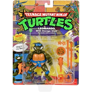 Teenage Mutant Ninja Turtles Figurina articulata Leonardo With Storage Shell 10 cm