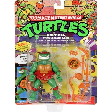 Teenage Mutant Ninja Turtles Figurina articulata Raphael With Storage Shell 10 cm