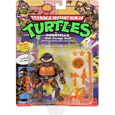 Teenage Mutant Ninja Turtles Action Figure Donatello With Storage Shell 10 cm