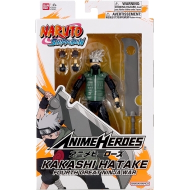 Naruto Shippuden Figurina Kakashi Hatake Fourth Great Ninja 17 cm