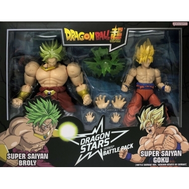 Dragon Ball Super Super Saiyan Goku vs Super Saiyan (Dragon Stars) 18 cm