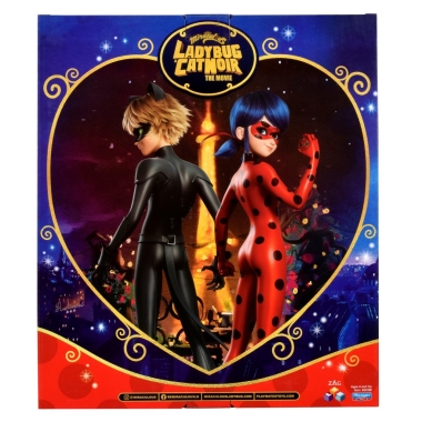 Miraculous The Movie:  Set Ladybug si Cat Noir 26 cm