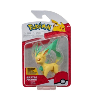Pokemon Figurina articulata Leafeon 7 cm