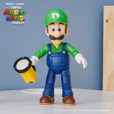 The Super Mario Bros. Movie Figurina articulata Luigi 13 cm