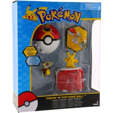 Pokemon Throw ´n Pop Pokeball Duell-Set Pickachu vs. Cubone 5 cm