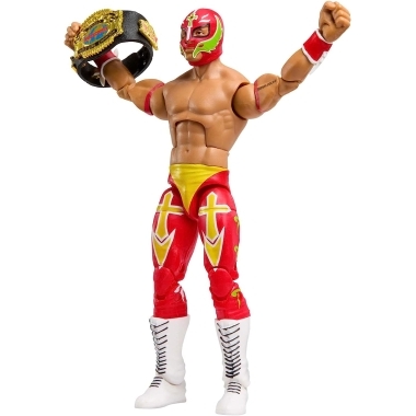 WWE Elite 100 Figurinar articulata Rey Mysterio (Cruiserweight Belt) 15 cm