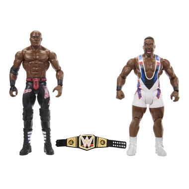 WWE Showdown Set 2 figurine articulata Big E & Bobby Lashley 15 cm