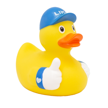 LIKE Duck 8.5 cm (Rățușcă fantezie de cauciuc)