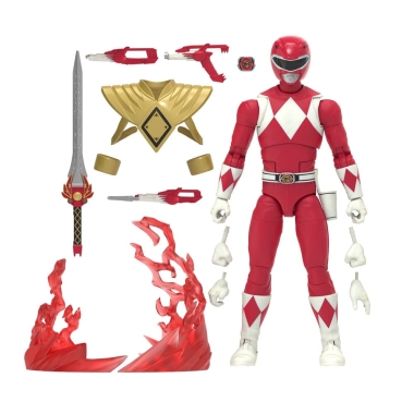 Power Rangers Lightning Collection Remastered Figurina articulata Mighty Morphin Red Ranger 15 cm
