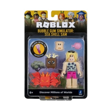 Roblox Celebrity Figurina blister Bubble Gum Simulator: Sea Shell Sam