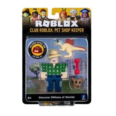 Roblox Celebrity Figurina blister Club Roblox: Pet Shop Keeper