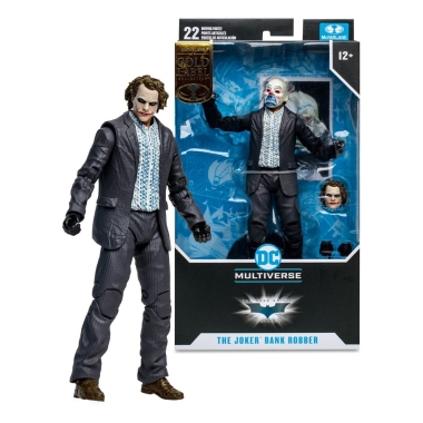 DC Multiverse Figurina articulata The Joker (The Dark Knight) (Bank Robber Variant) (Gold Label) 18 cm