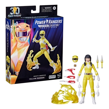 Power Rangers Ligtning Collection Figurina articulata Mighty Morphin Yellow Ranger 15 cm