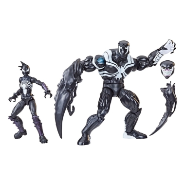 Venom: Space Knight Marvel Legends Set 2 figurine articulate Marvel's Mania & Venom Space Knight 15 cm