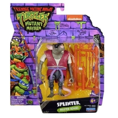 Teenage Mutant Ninja Turtles: Mutant Mayhem Figurina articulata (basic) Splinter 10 cm