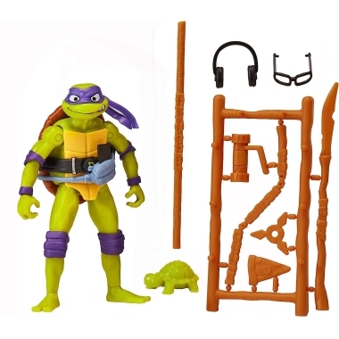 Teenage Mutant Ninja Turtles: Mutant Mayhem Figurina articulata (basic) Donatello  10 cm