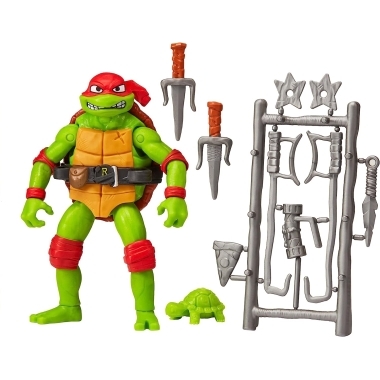 Teenage Mutant Ninja Turtles: Mutant Mayhem Figurina articulata (basic) Raphael  10 cm