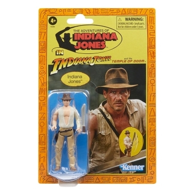 Indiana Jones Retro Collection Actionfigur Indiana Jones (Temple of Doom) 10 cm