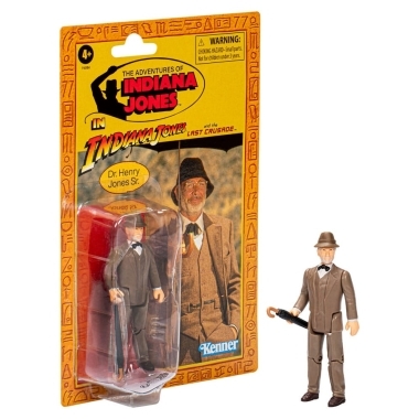 Indiana Jones Retro Collection Actionfigur Dr. Henry Jones Sr. (The Last Crusade) 10 cm