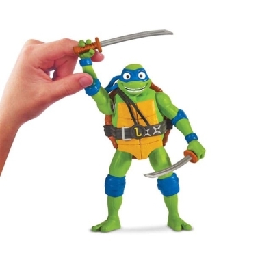 Teenage Mutant Ninja Turtles: Mutant Mayhem Figurina articulata Ninja Shouts Leonardo 15 cm