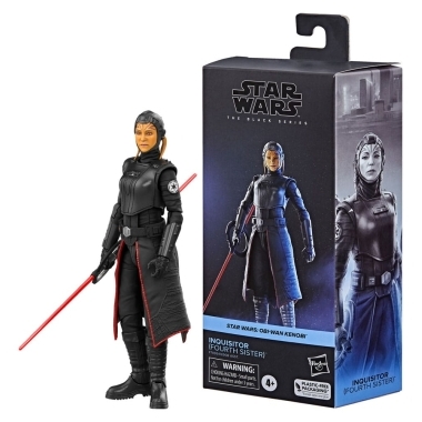 Star Wars: Obi-Wan Kenobi Black Series Figurina articulata Inquisitor (Fourth Sister) 15 cm