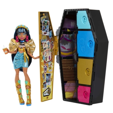 Monster High: Skulltimate secrets papusa Cleo deNile cu accesorii