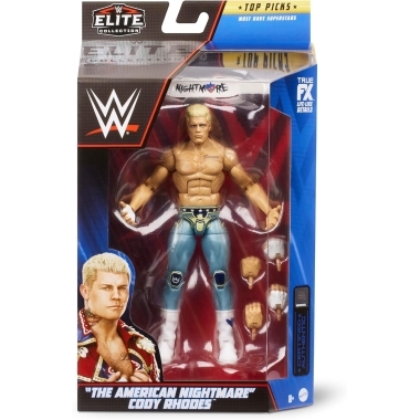 WWE Elite Top Picks 2023 (Wave 5) Figurina articulata Cody Rhodes (Metallic Blue) 15 cm