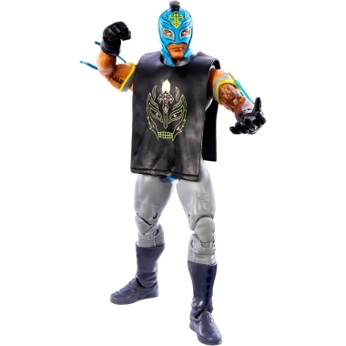 WWE Elite 2023 Top Talent Figurina articulata Rey Mysterio (Grey) 15 cm
