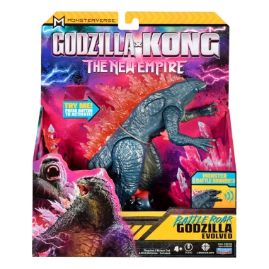 Godzilla x Kong The new Empire Figurina articulata Battle Roar Godzilla (cu sunete) 18 cm