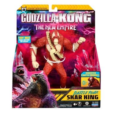 Godzilla x Kong The new Empire Figurina articulata Battle Roar Skar King (cu sunete) 18 cm