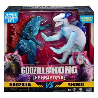 Godzilla x Kong The new Empire Set 2 figurine articulate Godzilla vs Shimo 15 cm