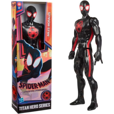Marvel Spiderman Figurina articulata Miles Morales 30 cm (Titan Hero series) 