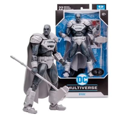 DC Multiverse Figurina articulata Steel 18 cm Platinum Edition