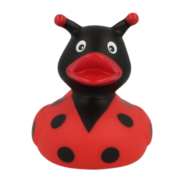 Ladybug Duck 8.5 cm (Rățușcă fantezie de cauciuc)