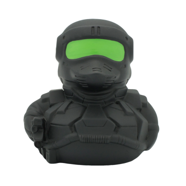 Cyber Soldier Duck 8.5 cm (Rățușcă fantezie de cauciuc)