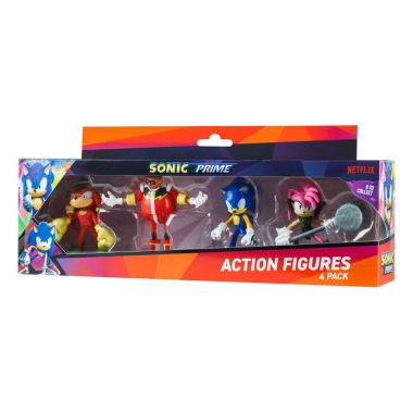 Sonic Prime Set 4 figurine S2 7 cm