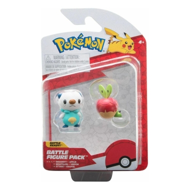 Pokemon Battle Set de Minifigurine Applin & Oshawott