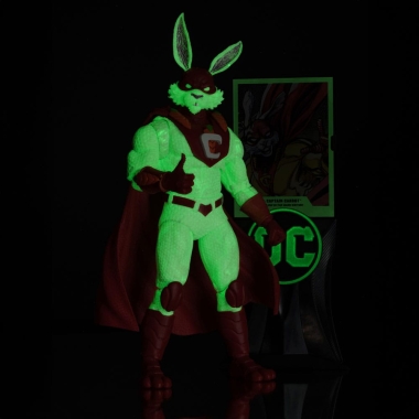 DC Multiverse Figurina articulata Captain Carrot (Justice League Incarnate) Glow In The Dark Edition (Gold Label) 18 cm