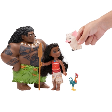 Moana Set Papusa Moana (Vaiana) si Mauhi 