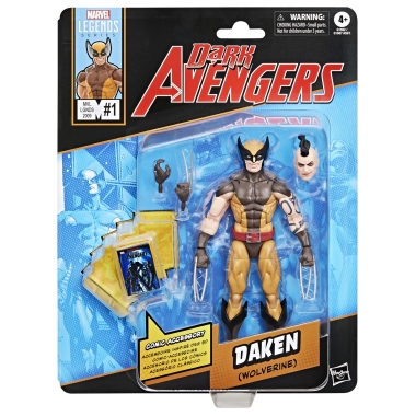 Marvel Legends (Dark Avengers) Mini Comics Figurina articulata Daken (Wolverine) 15 cm