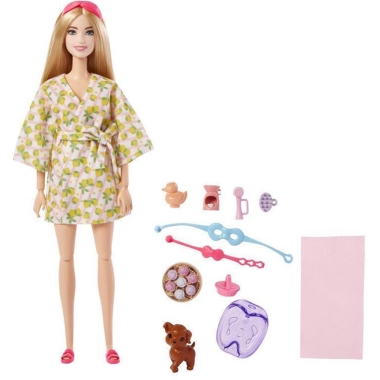 Barbie You Can Be Anything Papusa Barbie cu animal de companie la Spa 