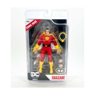 DC Direct Page Punchers Figurina articulata Shazam! (Dawn of DC) Platinum Edition 18 cm