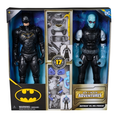 DC Comics Batman Adventures Set 2 figurine articulate Batman vs. Mr. Freeze 30 cm