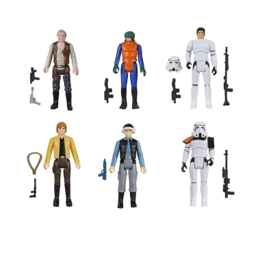 Star Wars Retro Collection A New Hope Set 6 figurine 10 cm