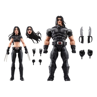 X-Force Marvel Legends Set 2 figurine X-23 & Warpath 15 cm