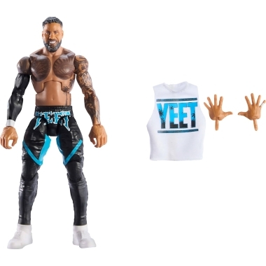  WWE Elite 114 Figurina articulata Jey Uso (Black Pants) 15 cm